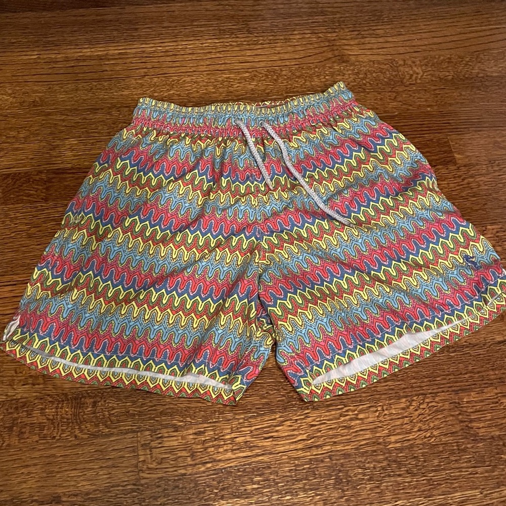 Seven Cyan Swim Trunks Medium